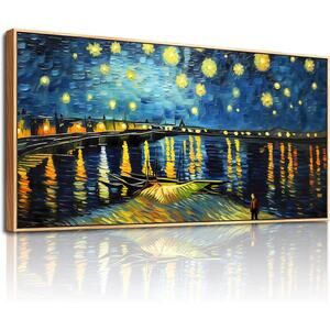 hyidecorart Large Size Canvas Wall Decor For Office Wood Framed Wall Art